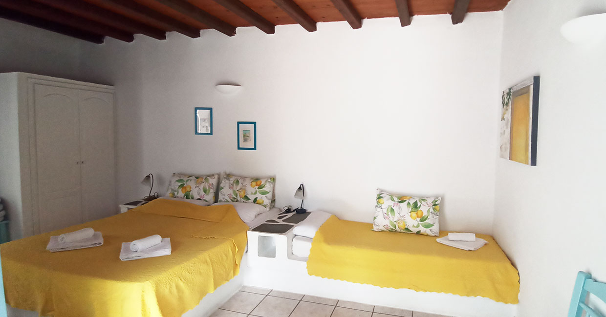 Τρίκλινο δωμάτιο στο Άμπελος στη Φολέγανδρο